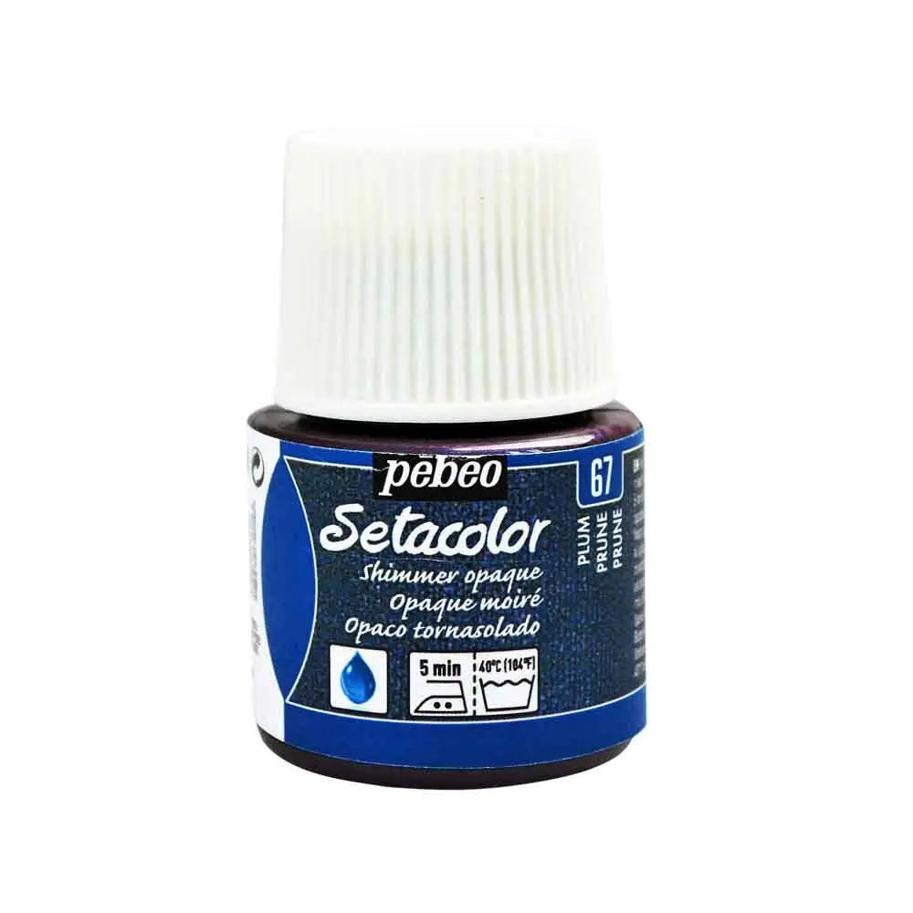 Pebeo Setacolor Opaque & Shimmer Fabric Paint 45ml - For Textiles